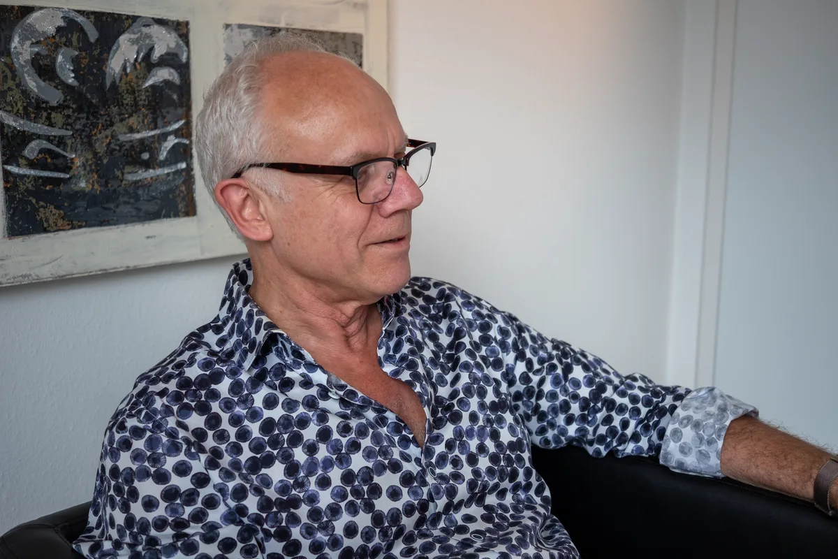 Volker van den Boom im Gespräch – Situationsbild für die Telefonsprechstunde